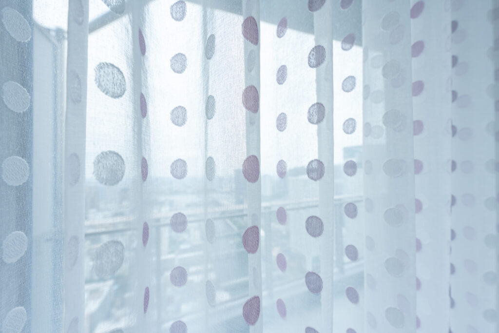 子供部屋のカーテンインテリア