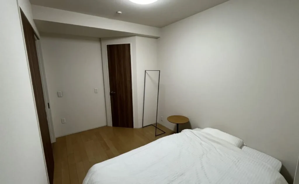 コーディネートする前のクローゼット周り