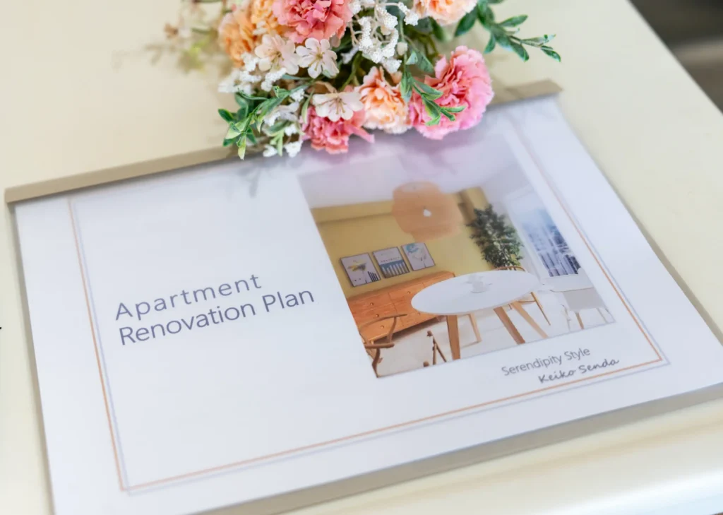 お客様に提出するプランのイメージ図